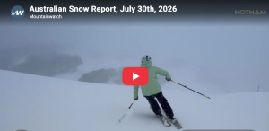 Australian Snow Report, July 30th, 2026
